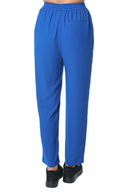 Pantaloni Ted Baker Natori Satin Slim Taper Jogger Albastru