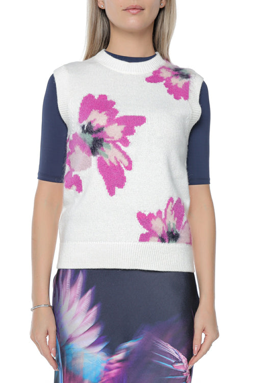 Top Ted Baker Selenha Intarsia Knitted Floral