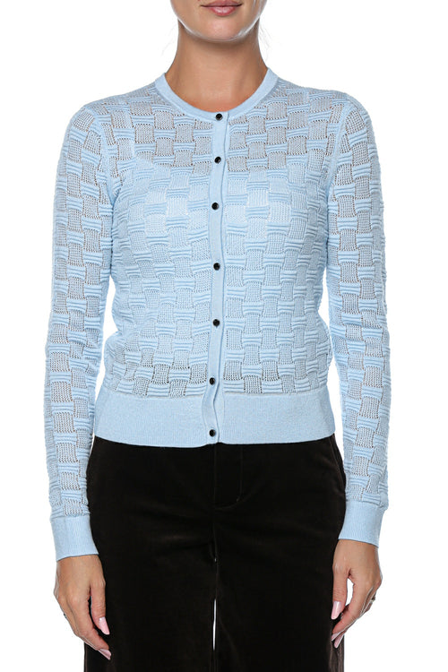 Pulover Ted Baker Cahrie Touch Of Silk Knitted Crew Neck