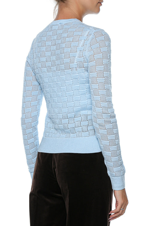Pulover Ted Baker Cahrie Touch Of Silk Knitted Crew Neck