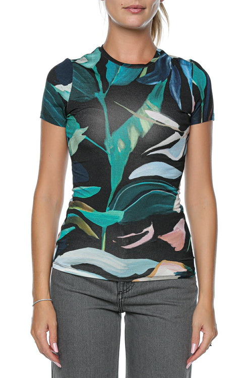 Tricou Ted Baker Haiiley Printed Fitted