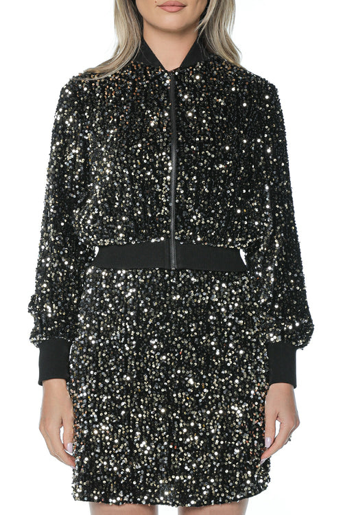 Jacheta Ted Baker Shii Sequin Bomber Jacket