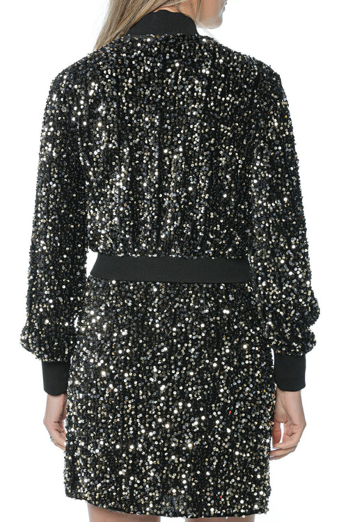 Jacheta Ted Baker Shii Sequin Bomber Jacket