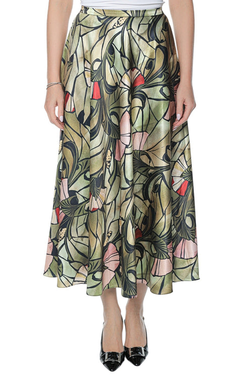 Fusta Ted Baker Alhie Printed Midi