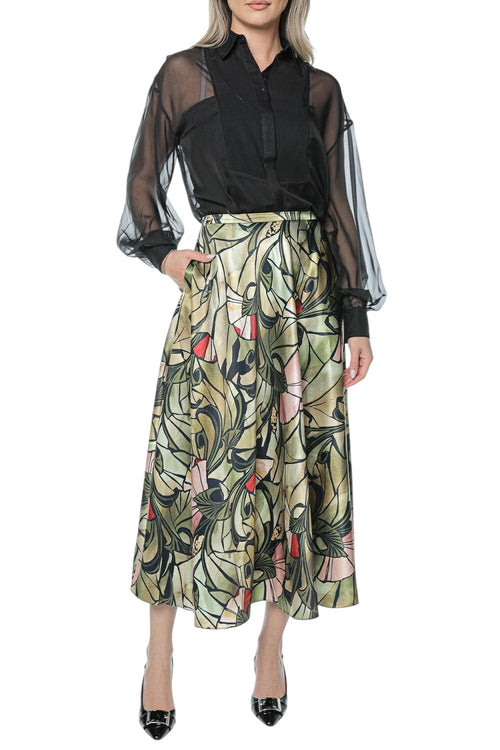 Fusta Ted Baker Alhie Printed Midi