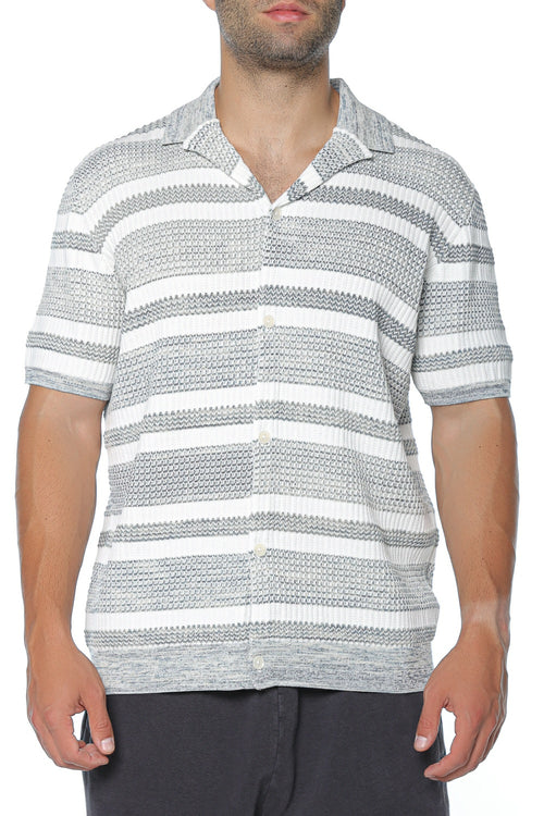 Bluza Ted Baker Flacks Ss Relaxed Fit Stripe