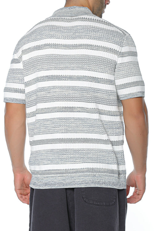 Bluza Ted Baker Flacks Ss Relaxed Fit Stripe