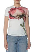Tricou Ted Baker Obrey Short Sleeve Printed Fitted