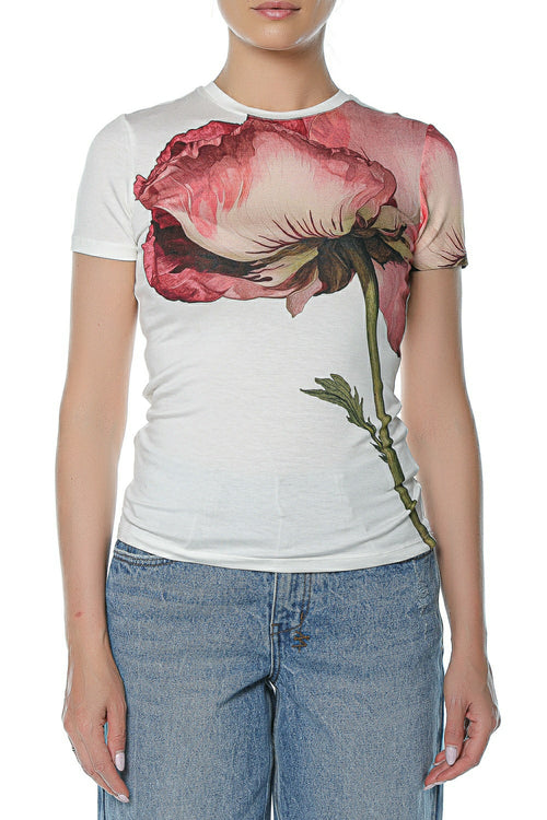 Tricou Ted Baker Obrey Short Sleeve Printed Fitted