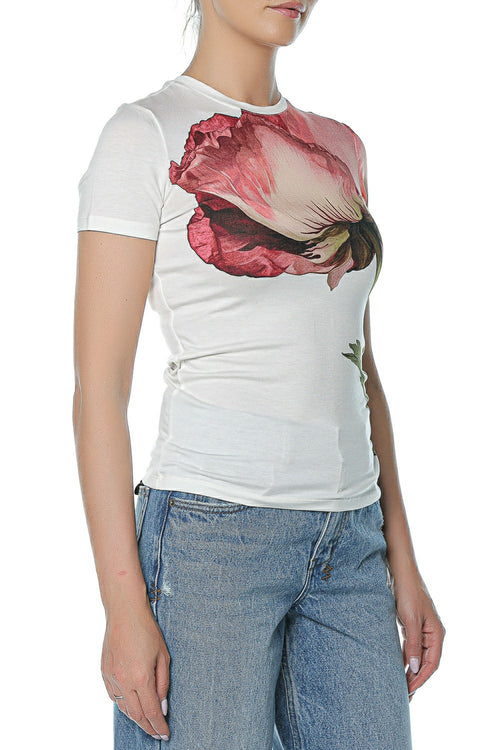 Tricou Ted Baker Obrey Short Sleeve Printed Fitted
