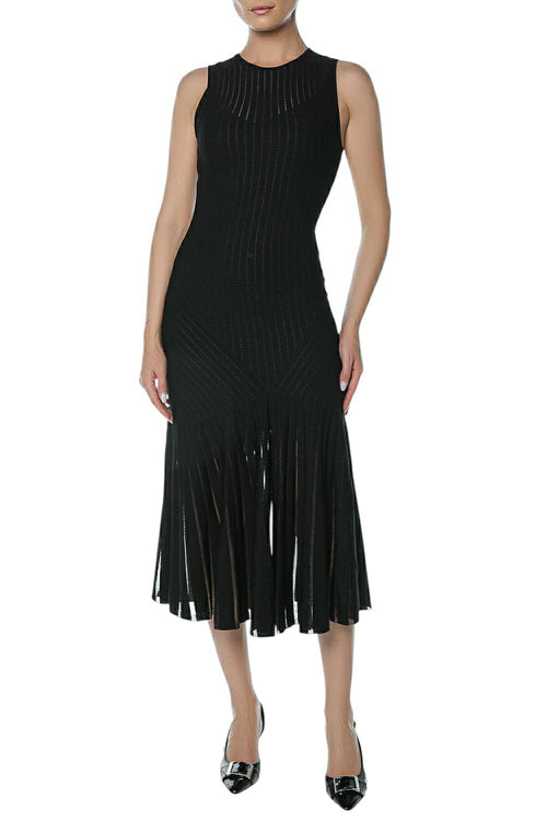 Rochie Ted Baker Casandr Stitch Detail Knitted Midi