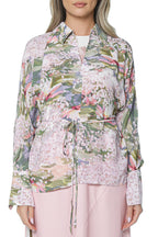 Camasa Ted Baker Wiinni Printed Tie Detail