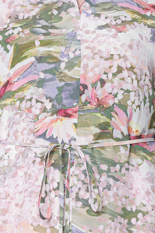 Camasa Ted Baker Wiinni Printed Tie Detail