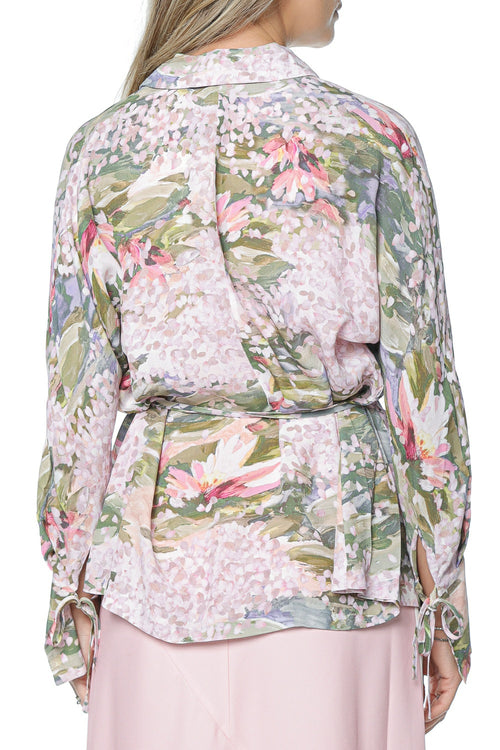 Camasa Ted Baker Wiinni Printed Tie Detail