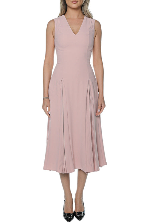 Rochie Ted Baker Carneli Midi With Pleat Detail