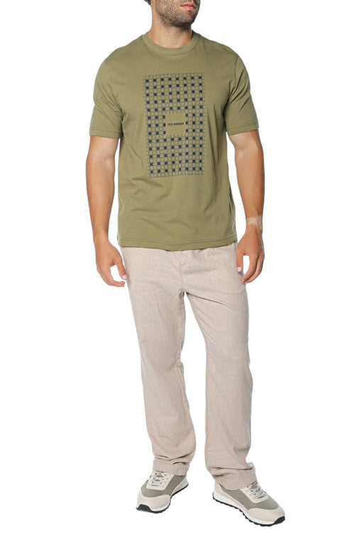 Tricou Ted Baker Mccourt Ss Box Print