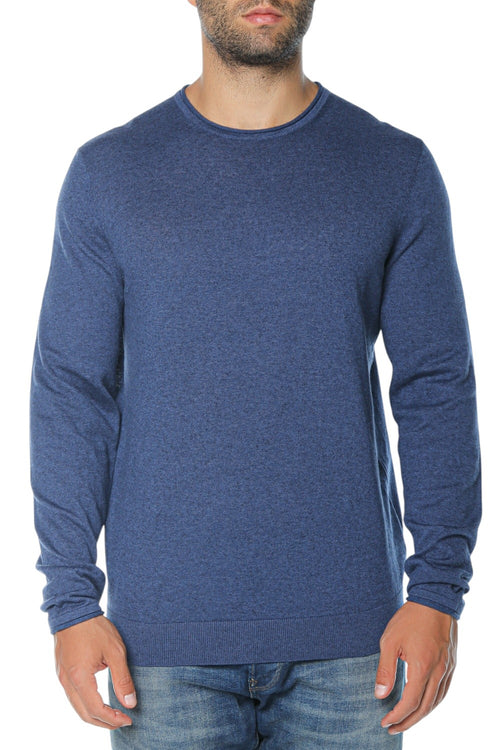 Bluza Ted Baker Yaen Ls Linen Blend Roll Edge Crew