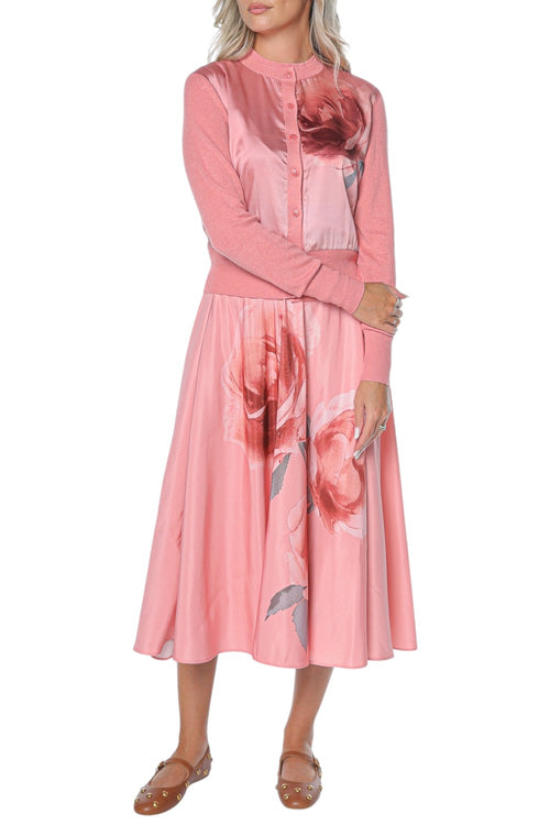Pulover Ted Baker Ilyna Floral Printed Woven Front