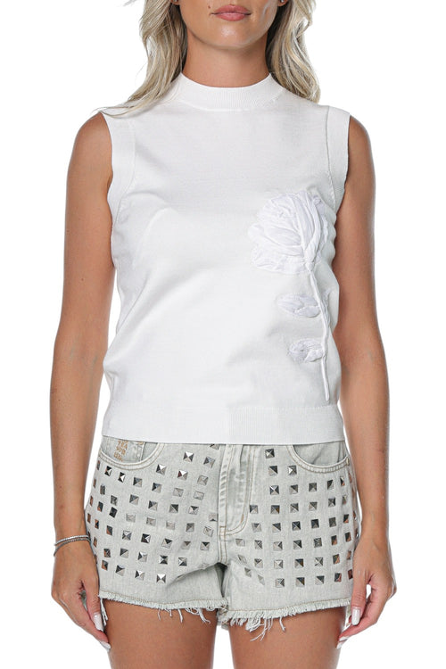 Top Ted Baker Nyeli Knitted Organza Applique