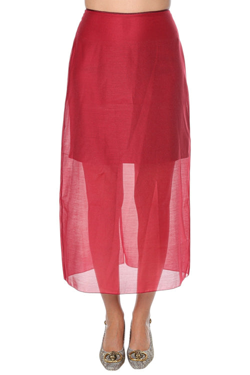 Fusta Ted Baker Deka Organza Overlay Midi