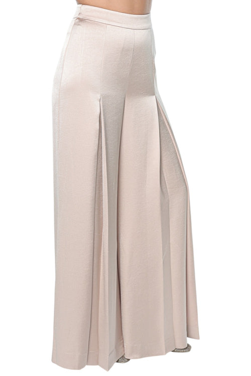 Pantaloni Ted Baker Platy Front Pleat Wide Leg