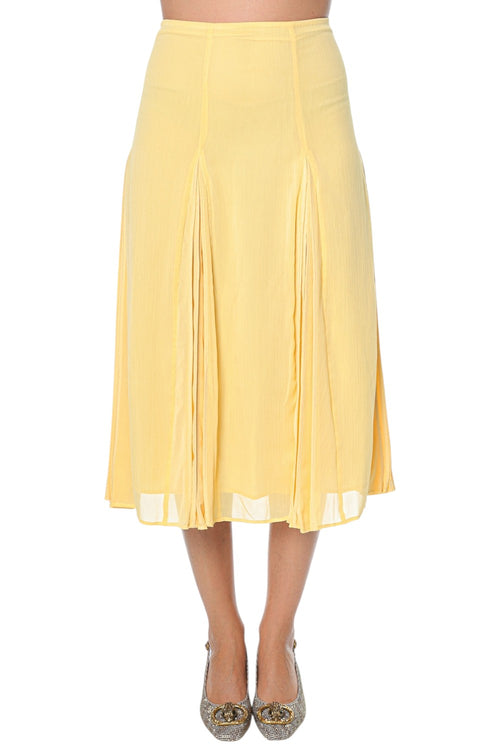 Fusta Ted Baker Renela Midi With Pleat Detail