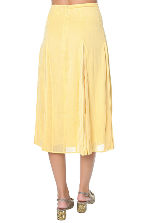 Fusta Ted Baker Renela Midi With Pleat Detail