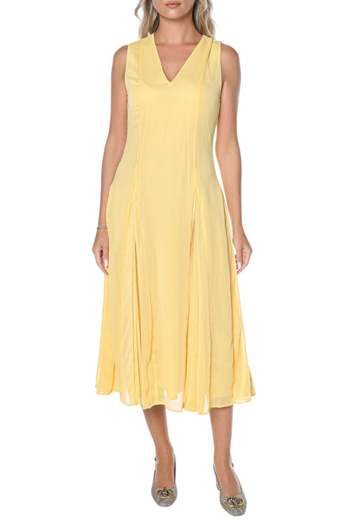 Rochie Ted Baker Rueva V Neck Midi With Godet Detail