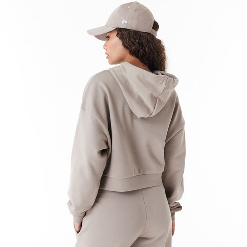 Hanorac New Era Arch Wordmark Crop Hoody