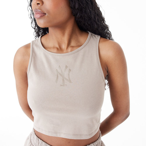 Top New Era New York Yankees Mlb Lifestyle Crop Tank