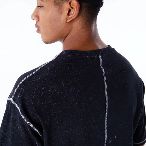 Tricou New Era Ne Wash Oversized Newera Blkofw