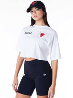 Tricou New Era Nba Team Logo Crop Chicago Bulls