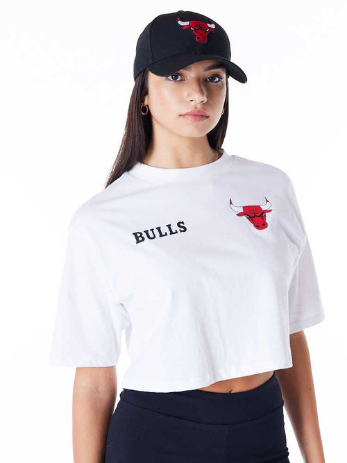 Tricou New Era Nba Team Logo Crop Chicago Bulls