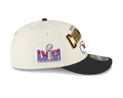 Sapca New Era 9Fifty Kansas City Chiefs Super Bowl Lviii Champions Low Profile 9Fifty
