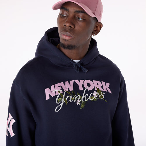Hanorac New Era Mlb Floral Grphc Hoodie New York Yankees