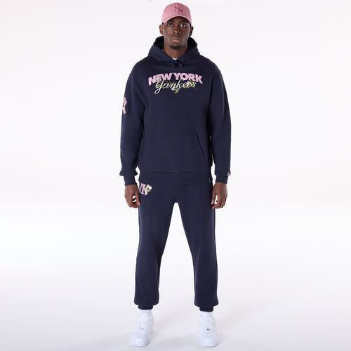 Hanorac New Era Mlb Floral Grphc Hoodie New York Yankees