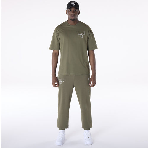 Pantaloni sport New Era Nba League Essential Chicago Bulls Fleece Joggers
