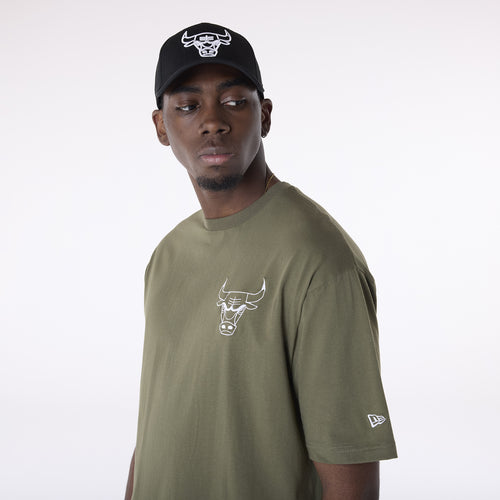 Tricou New Era Chicago Bulls Nba League Essential Oversized