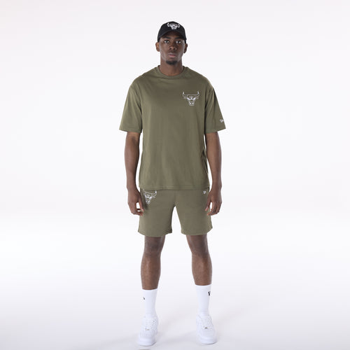 Pantaloni Scurti New Era Chicago Bulls Nba League Essential