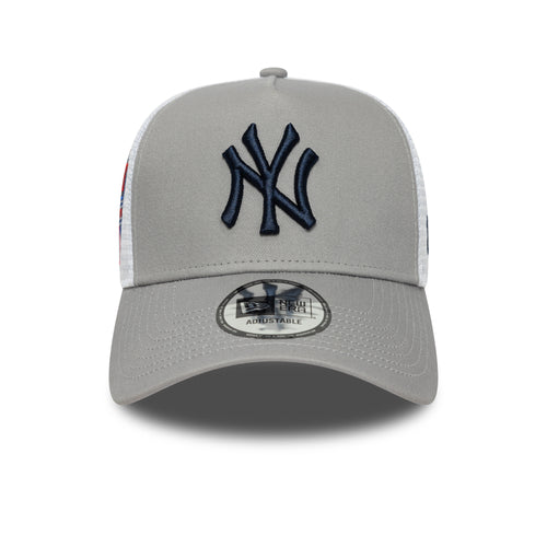 Sapca New Era Mlb Side Patch New York Yankees 9Forty A-Frame Trucker