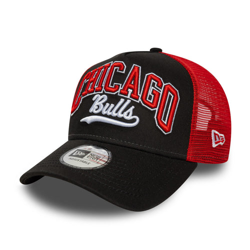 Sapca New Era Nba Script Chicago Bulls 9Forty E-Frame Trucker