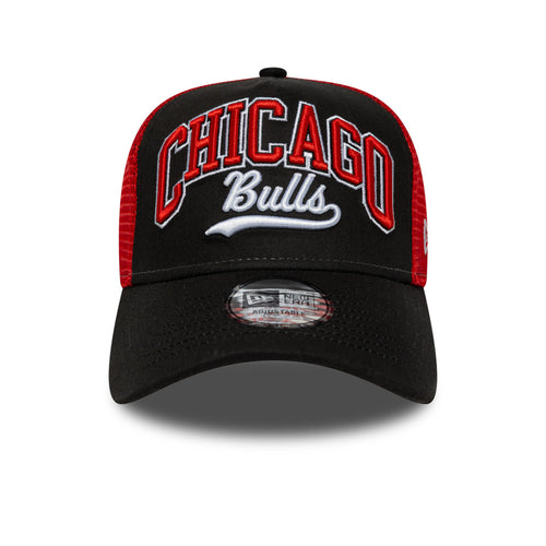Sapca New Era Nba Script Chicago Bulls 9Forty E-Frame Trucker