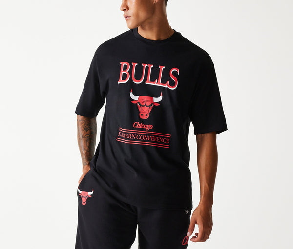 Tricou New Era Chicago Bulls Nba Team Graphic Oversized