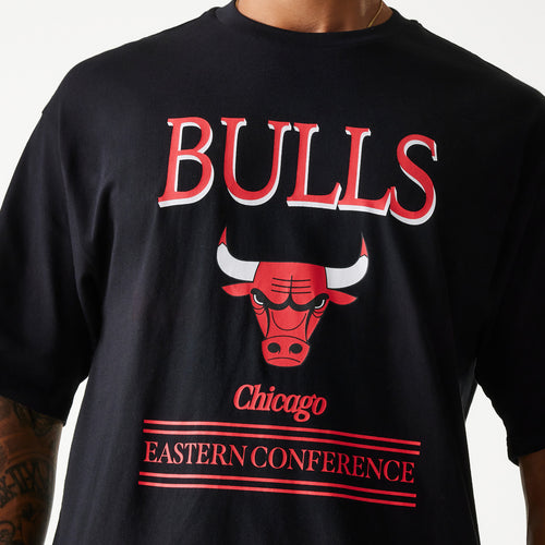 Tricou New Era Chicago Bulls Nba Team Graphic Oversized