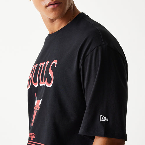 Tricou New Era Chicago Bulls Nba Team Graphic Oversized