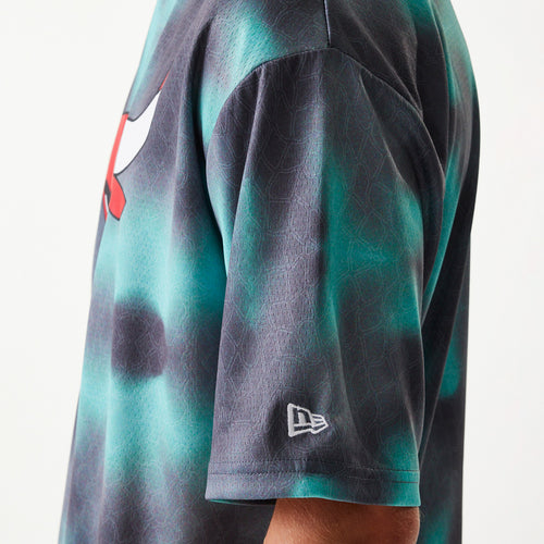Tricou New Era Chicago Bulls Nba All Over Print Oversized