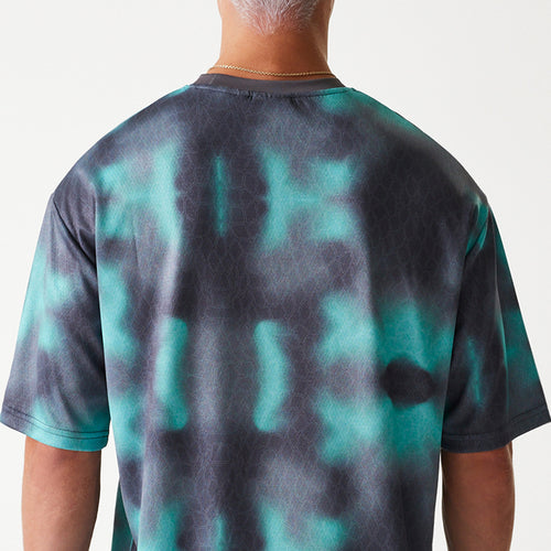 Tricou New Era Chicago Bulls Nba All Over Print Oversized