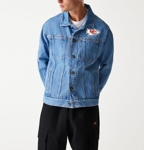 Jacheta New Era Kansas City Chiefs Nfl Denim