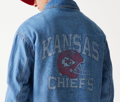 Jacheta New Era Kansas City Chiefs Nfl Denim
