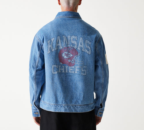 Jacheta New Era Kansas City Chiefs Nfl Denim